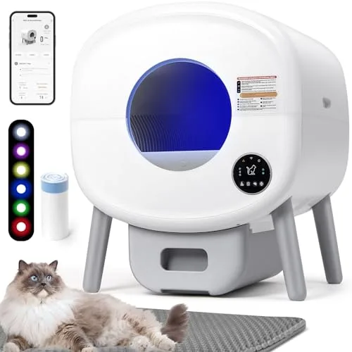 FSITEGO Self-Cleaning Cat Litter Box