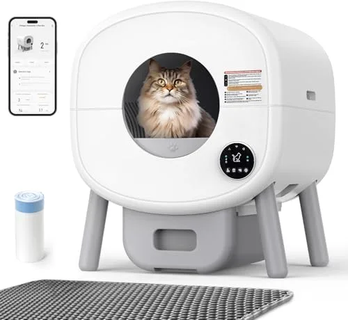 FSITEGO Self-Cleaning Cat Litter Box